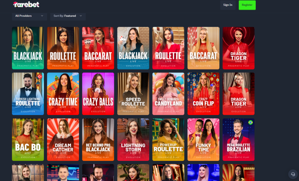 Rarebet Casino