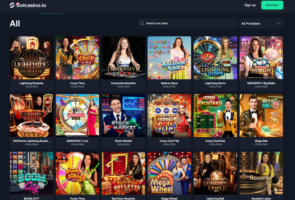 Solcasino.io Casino