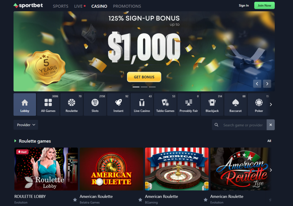 Sportbet.one Casino