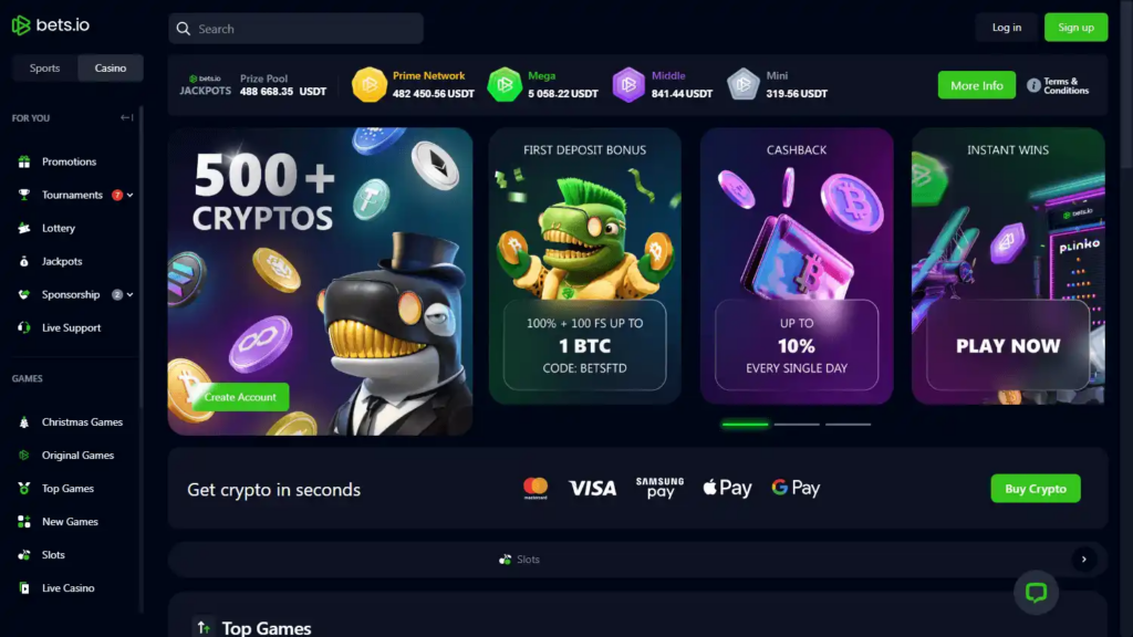 Bets.io Casino