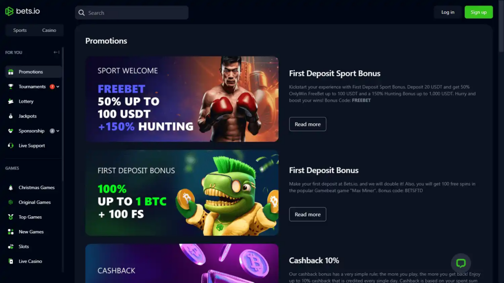 Bets.io Casino