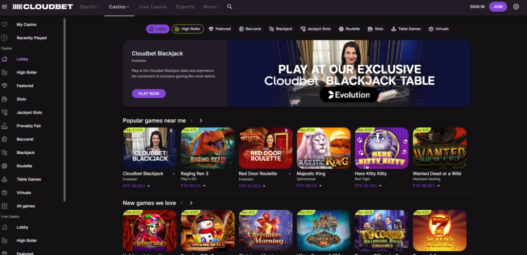 Cloudbet Casino