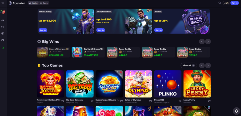 CryptoLeo Casino