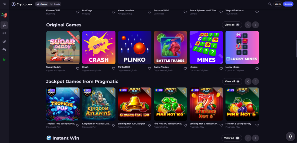 CryptoLeo Casino
