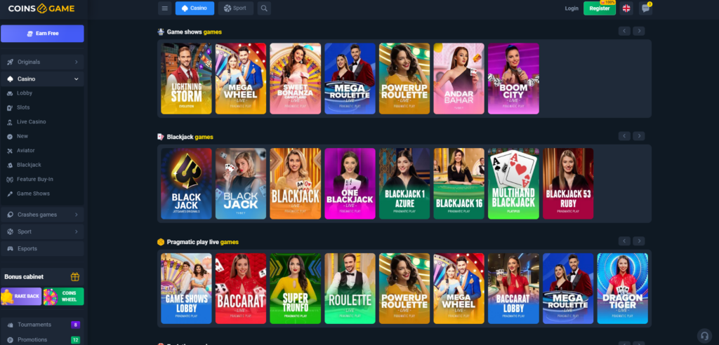 Coins.Game Casino