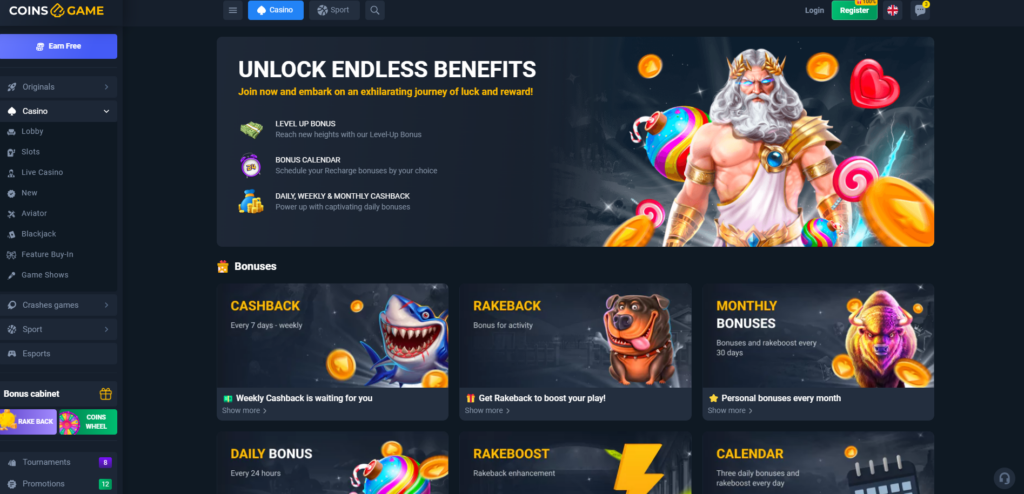 Coins.Game Casino