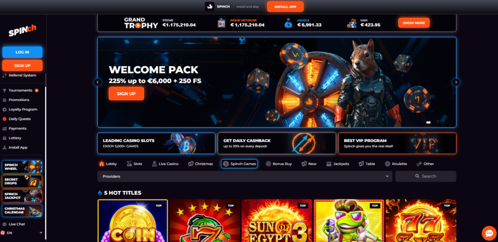 Spinch Casino
