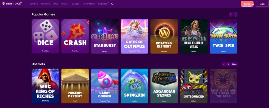 TrustDice Casino