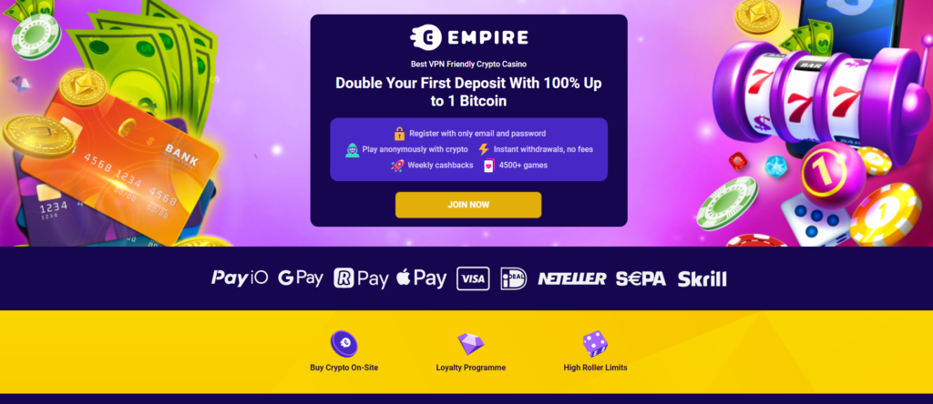 Empire.io Casino