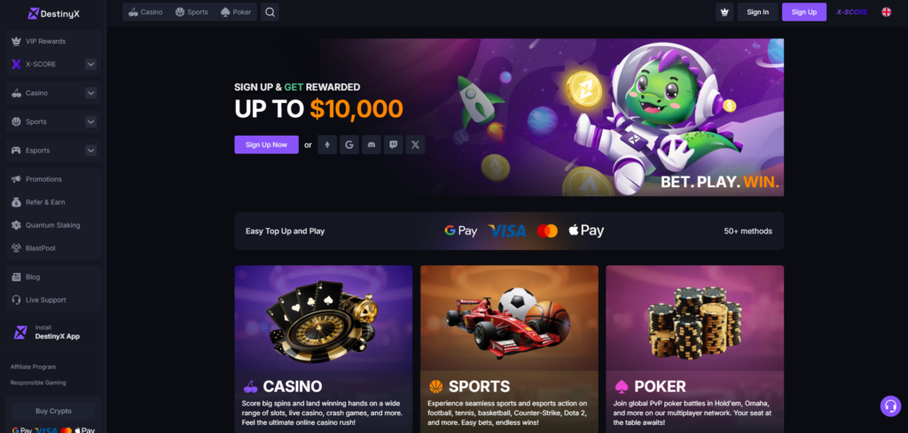 DestinyX Casino