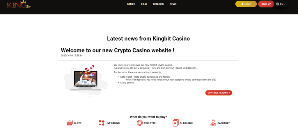 KingBit Casino