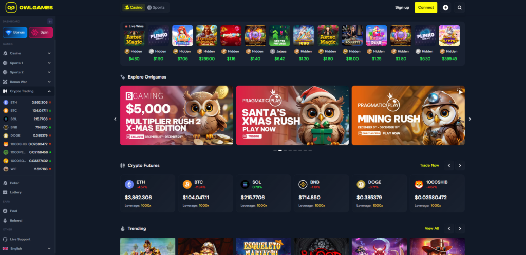 Owl Games Casino