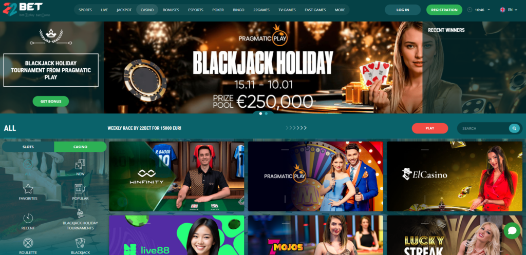 22Bet Casino