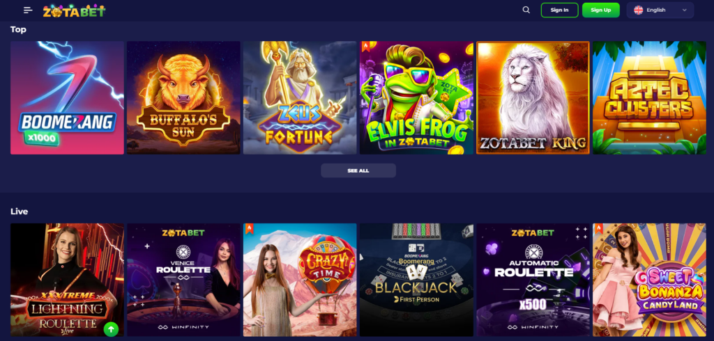 Zotabet Casino