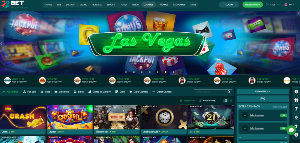 22Bet Casino
