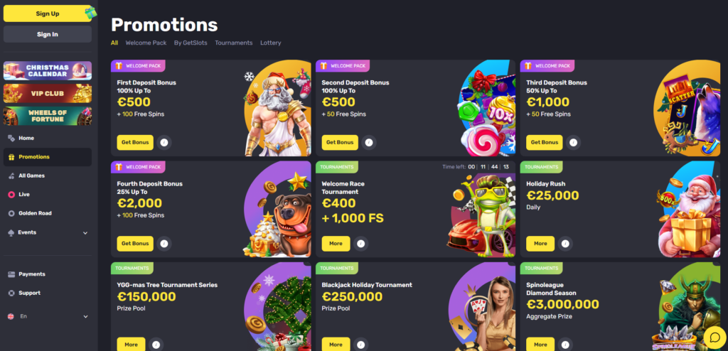 GetSlots Casino