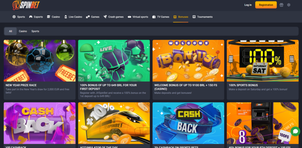 JVSPINBET Casino