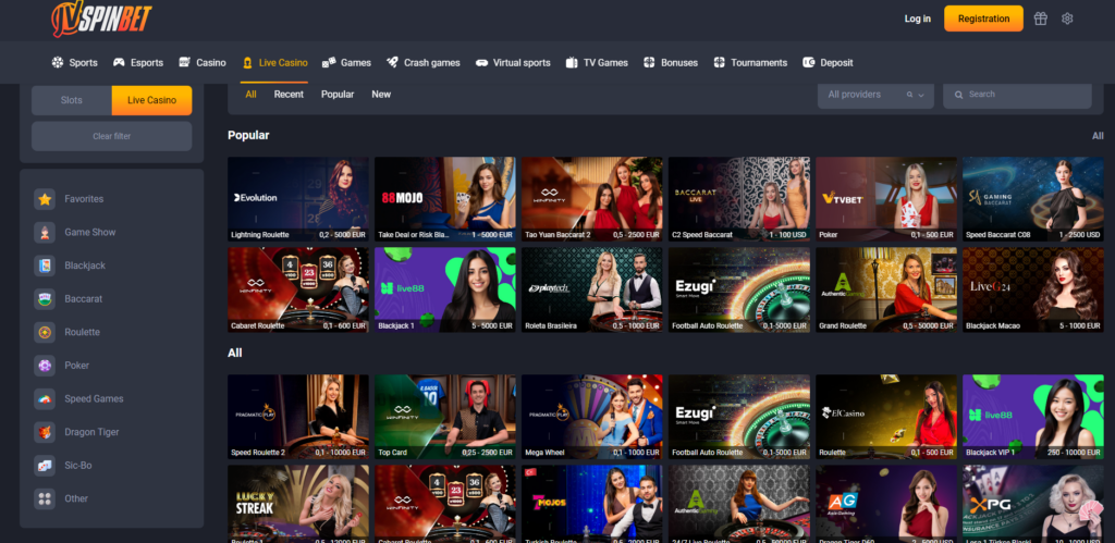 JVSPINBET Casino