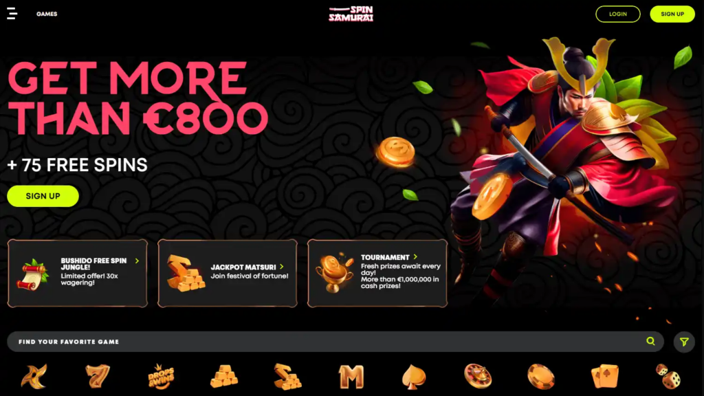Spin Samurai Casino