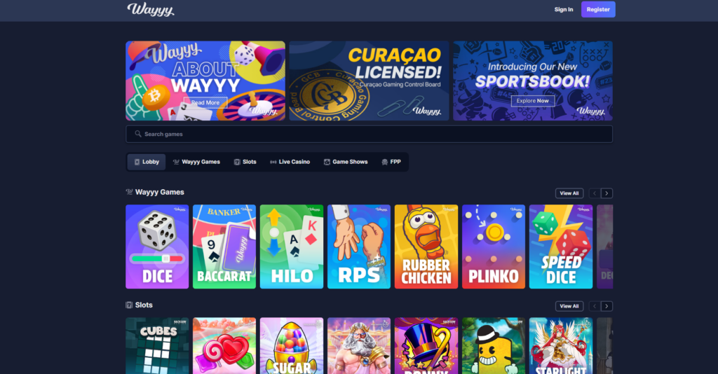Wayyy Casino