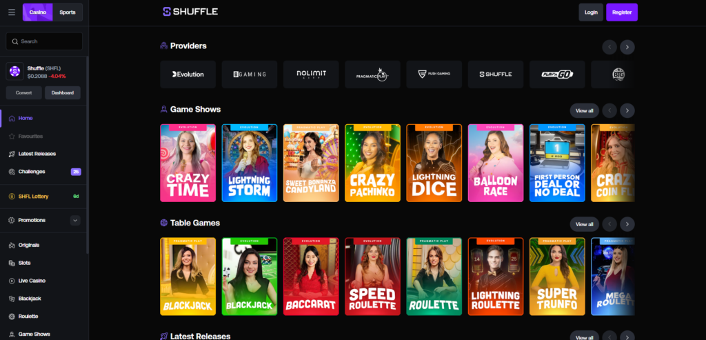 Shuffle Casino