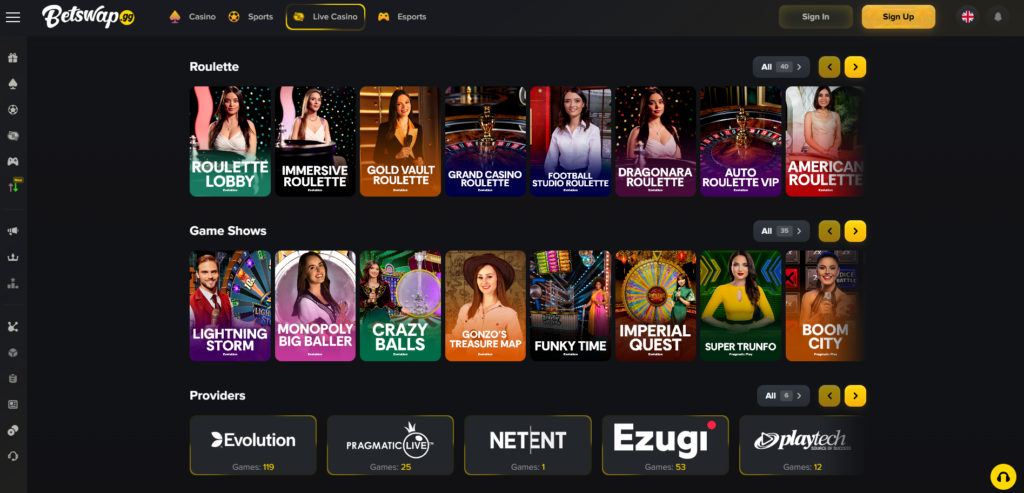 Betswap Casino