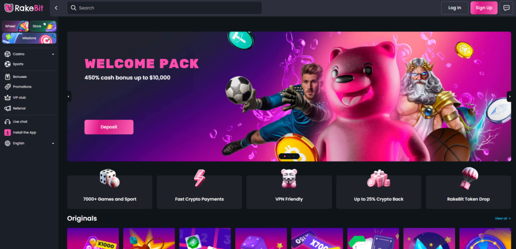 RakeBit Casino