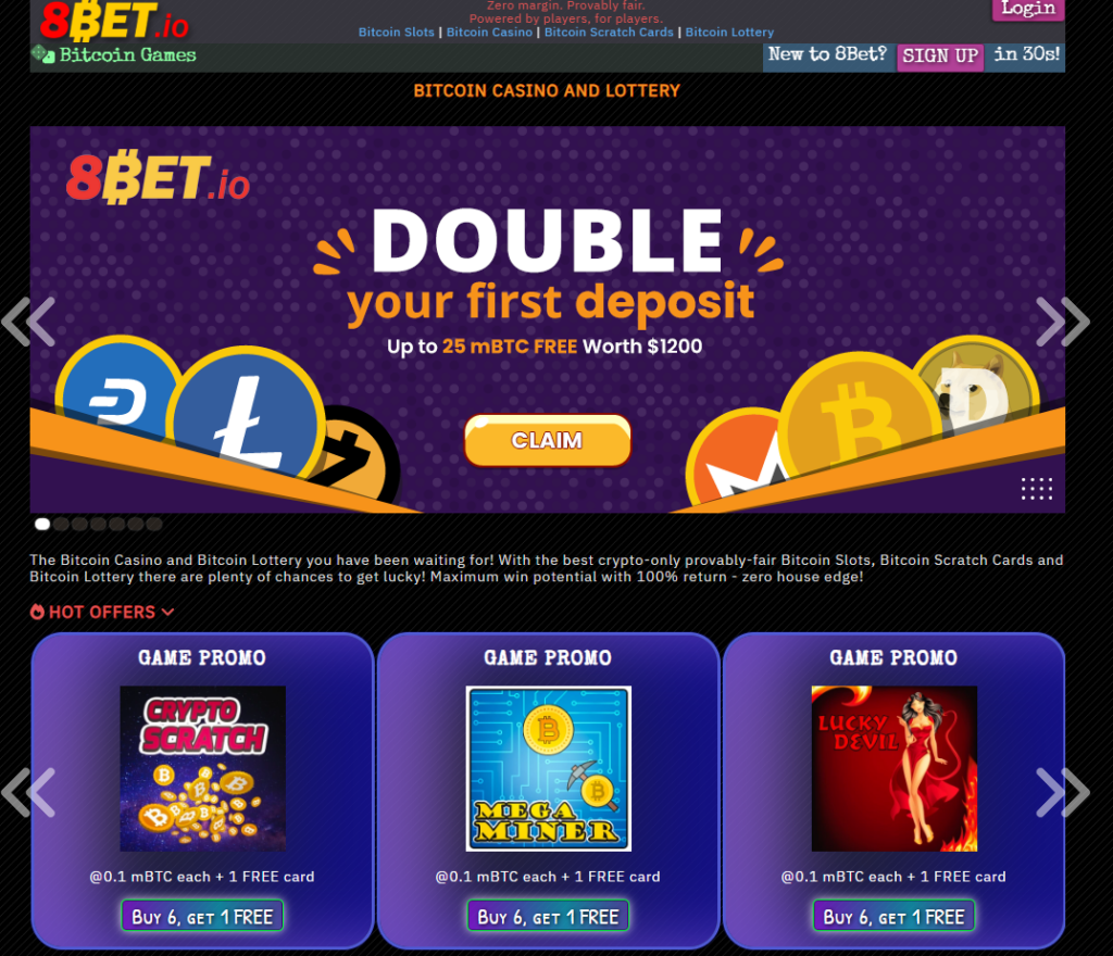 8Bet.io Casino