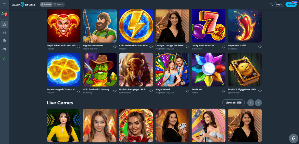 Gigaspinz Casino