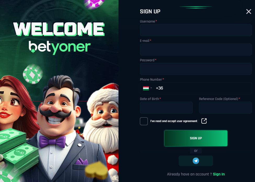 Betyoner Casino