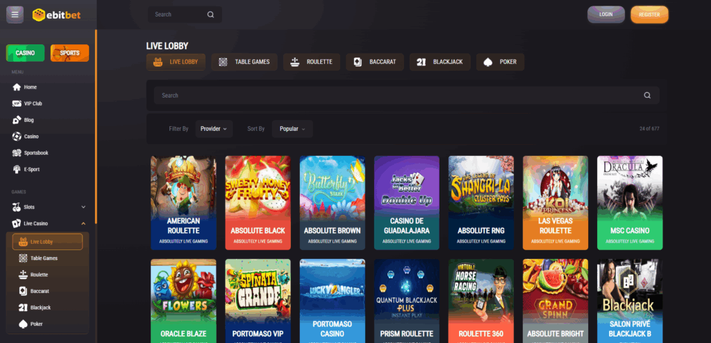 EbitBet Casino