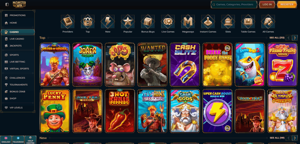 MonsterWin Casino