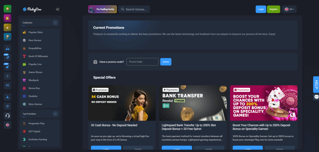 FlukyOne Casino