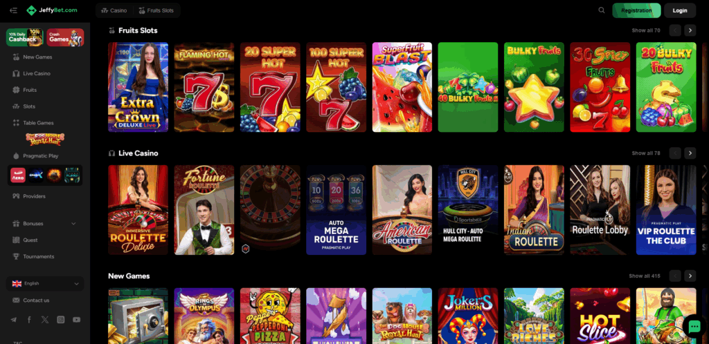 JeffyBet Casino