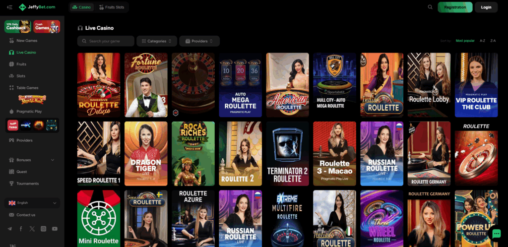 JeffyBet Casino