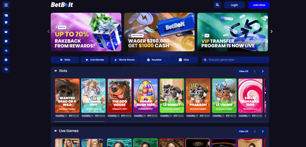 BetBolt Casino