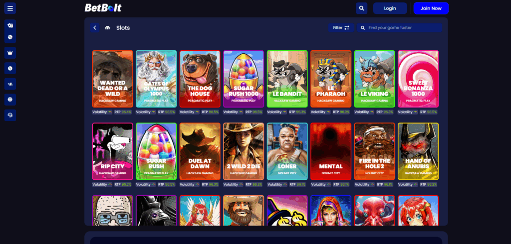 BetBolt Casino