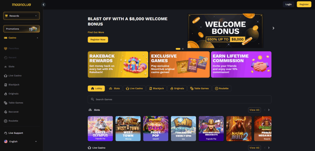 MoonClub Casino