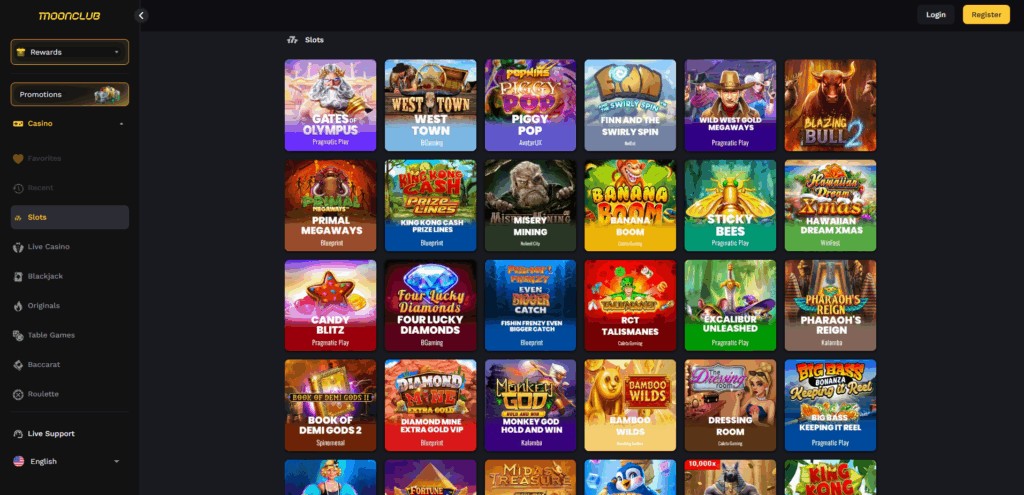 MoonClub Casino