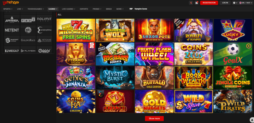 Yohohobet Casino