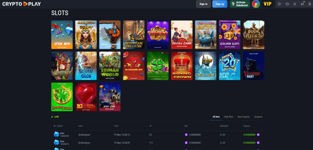 Cryptoplay Casino