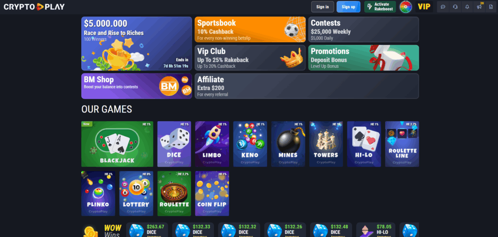 Cryptoplay Casino