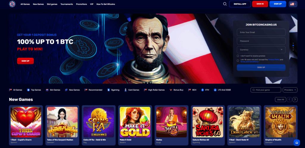 Bitcoincasino.us