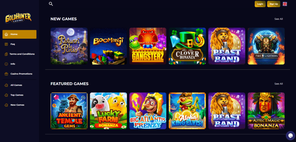 GoldHunter Casino