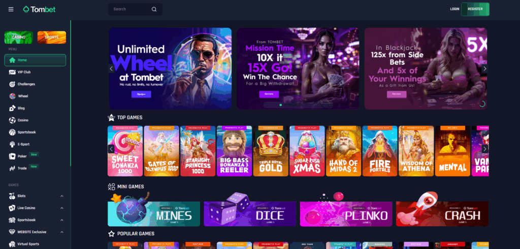 TomBet Casino