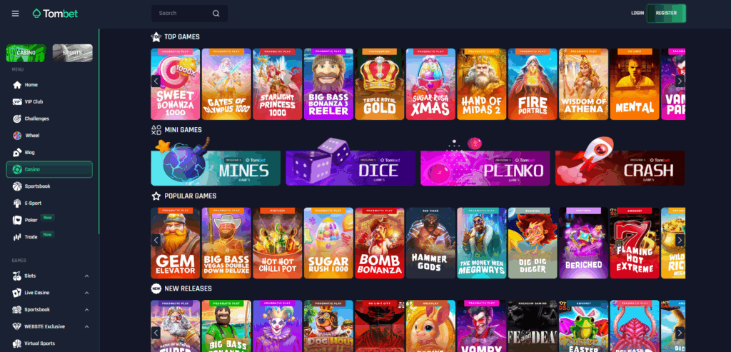 TomBet Casino